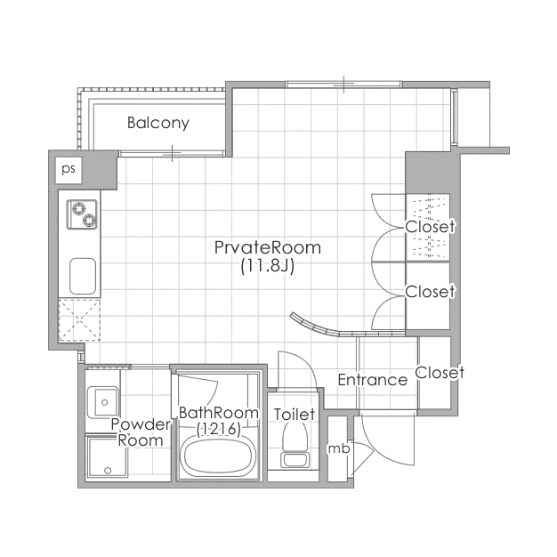 物件○○の間取り図