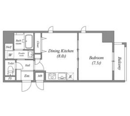 物件○○の間取り図