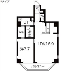 物件○○の間取り図