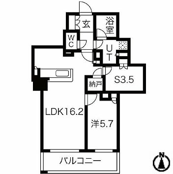 物件○○の間取り図