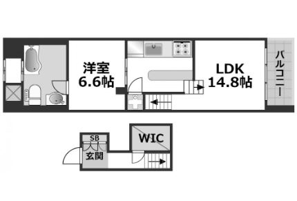 物件○○の間取り図