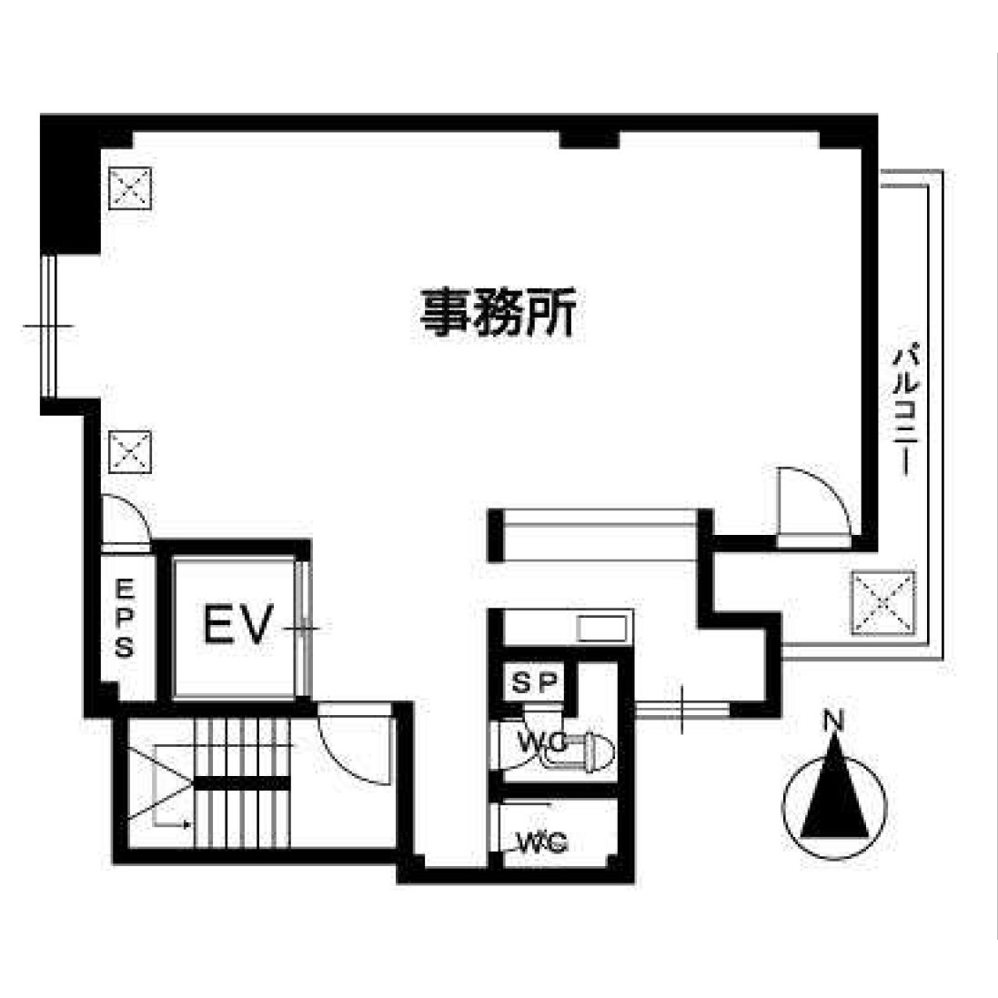 物件○○の間取り図