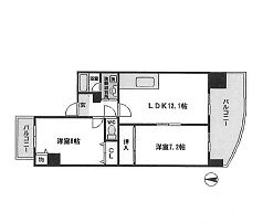 物件○○の間取り図