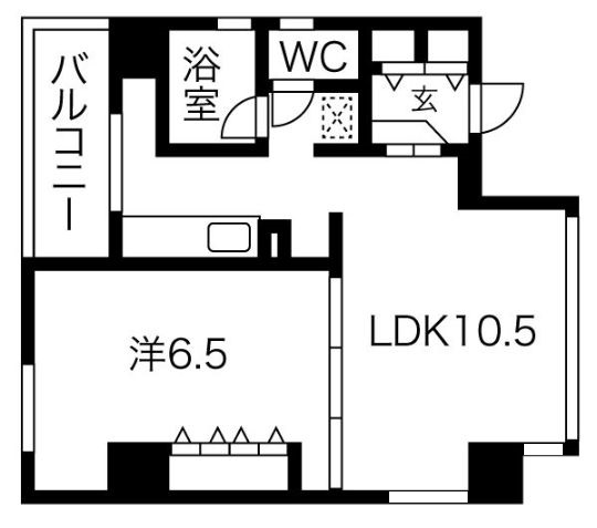 物件○○の間取り図