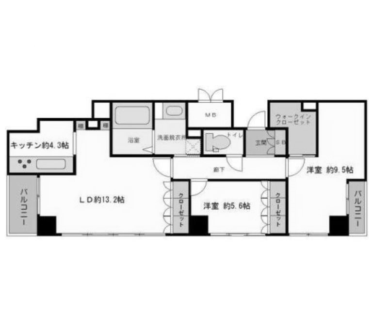 物件○○の間取り図