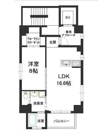 物件○○の間取り図