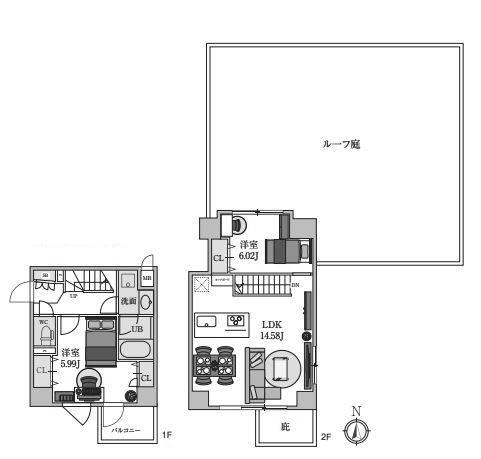 物件○○の間取り図