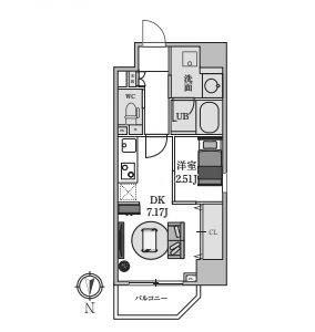 物件○○の間取り図