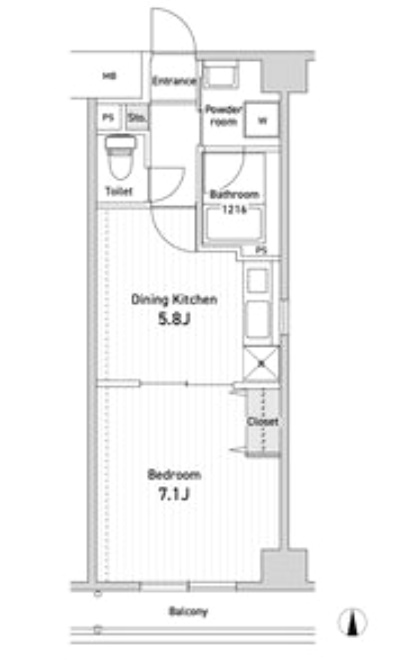 物件○○の間取り図