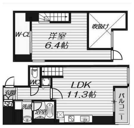 物件○○の間取り図