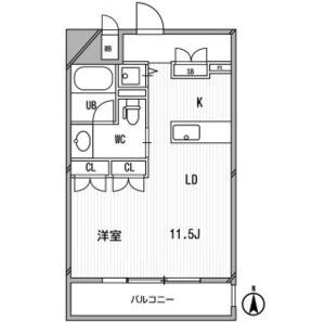 物件○○の間取り図