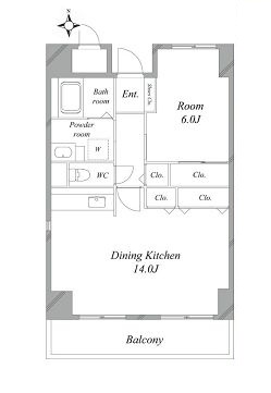 物件○○の間取り図