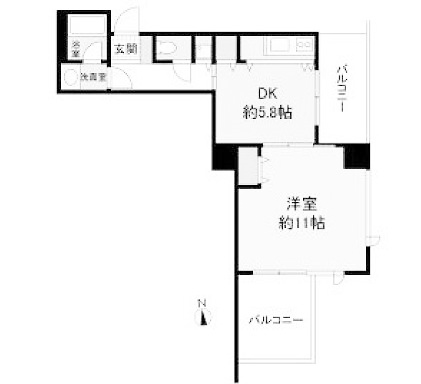 物件○○の間取り図