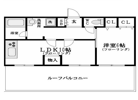 物件○○の間取り図