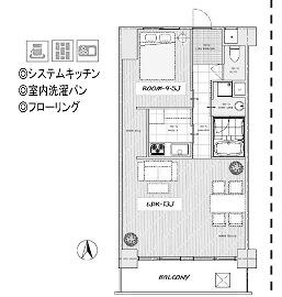 物件○○の間取り図