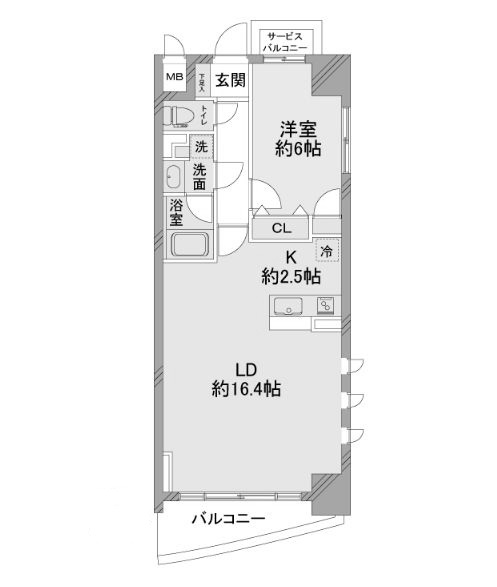 物件○○の間取り図