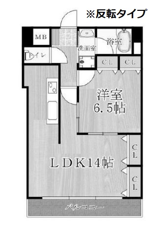 物件○○の間取り図