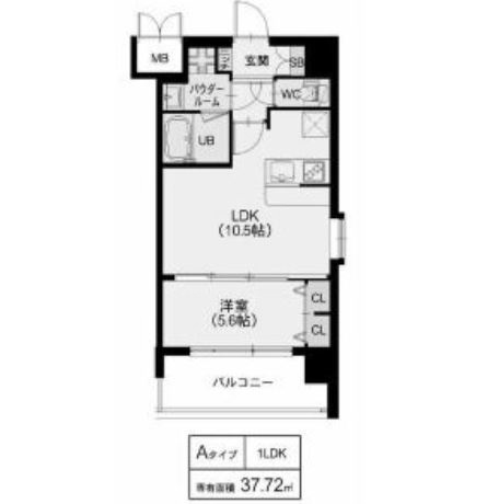 物件○○の間取り図