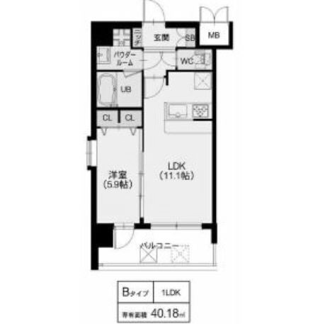 物件○○の間取り図