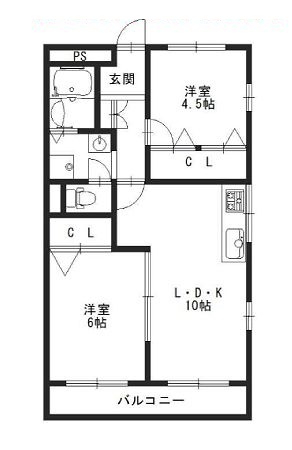 物件○○の間取り図