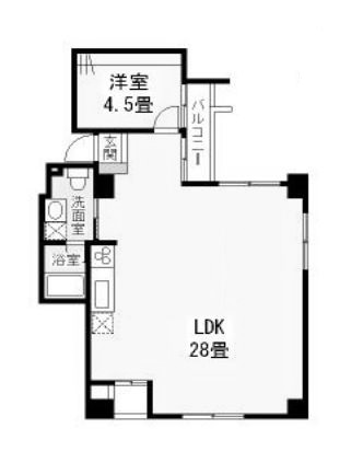 物件○○の間取り図