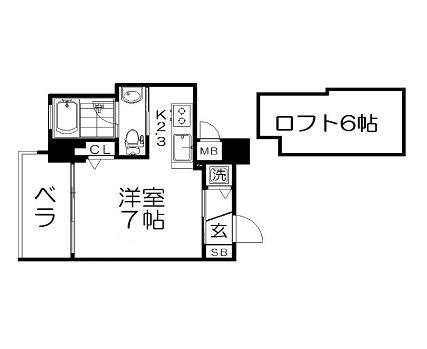 物件○○の間取り図