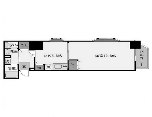 物件○○の間取り図