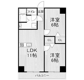 物件○○の間取り図