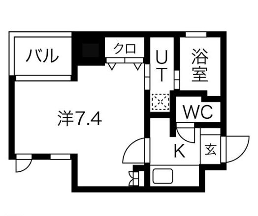 物件○○の間取り図