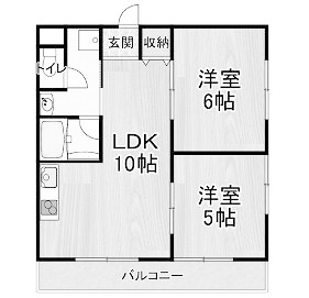 物件○○の間取り図