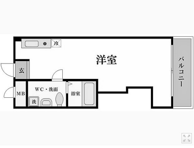 物件○○の間取り図