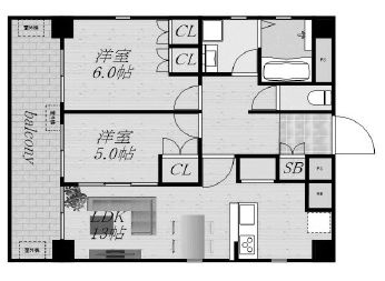 物件○○の間取り図