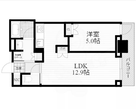 物件○○の間取り図