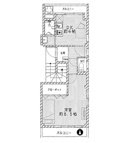 物件○○の間取り図