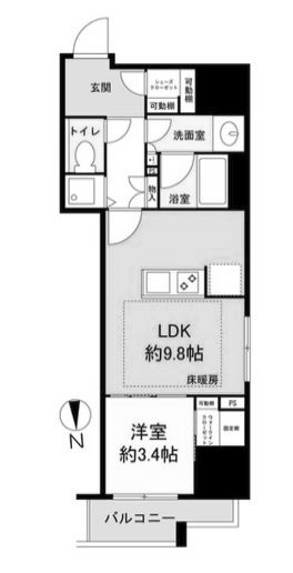 物件○○の間取り図