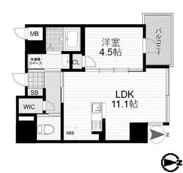 物件○○の間取り図