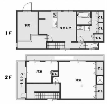 物件○○の間取り図