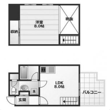 物件○○の間取り図