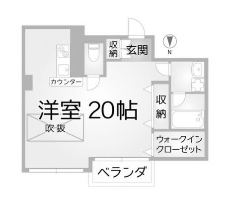 物件○○の間取り図