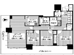 物件○○の間取り図