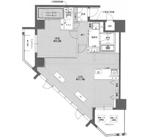 物件○○の間取り図