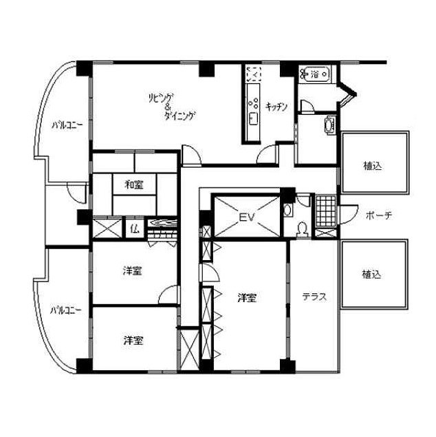 物件○○の間取り図