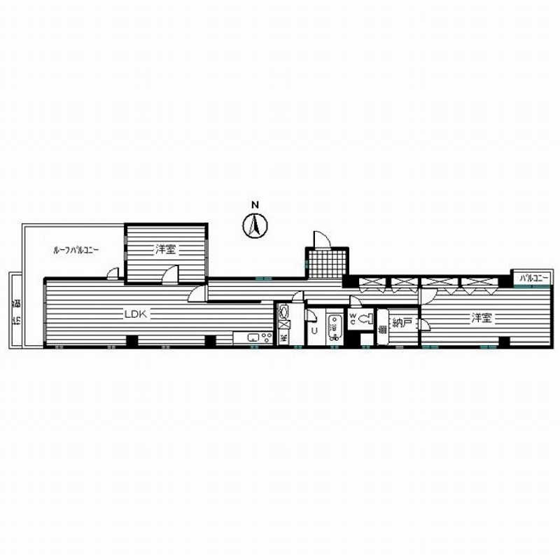 物件○○の間取り図