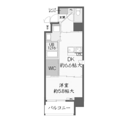 物件○○の間取り図