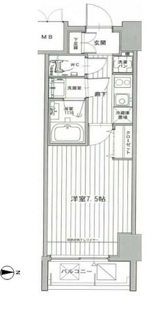 物件○○の間取り図