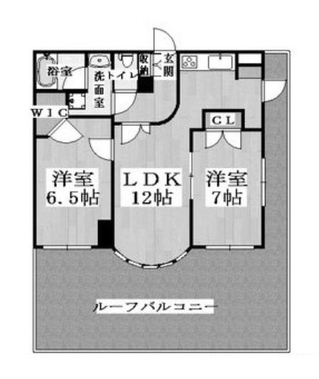 物件○○の間取り図