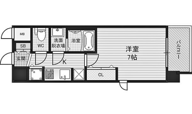 物件○○の間取り図