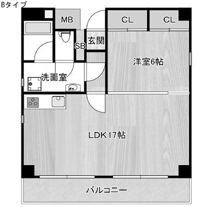 物件○○の間取り図