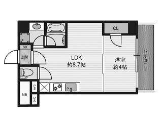 物件○○の間取り図