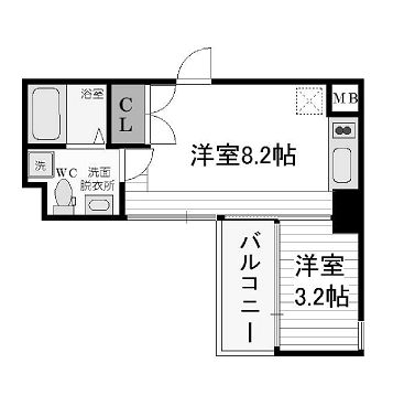 物件○○の間取り図